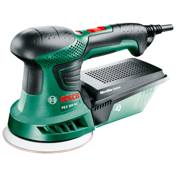 Шлифовальная машина Bosch PEX 300 AE Эксцентриковая/ Зелёный photo 1