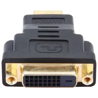 Адаптер Cablexpert A-HDMI-DVI-3 Черный