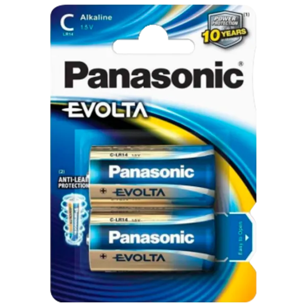 Батарейка Panasonic Lithium LR14EGE 1.5 В/ 2 шт. photo 1