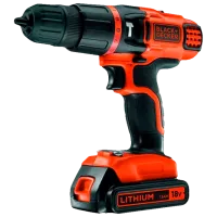 Шуруповерт Black&Decker HP148F4LBK 350 об/мин