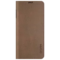 Чехол для смартфона Samsung Galaxy S10+ Araree/ Flip Cover/ ЭКО Кожа/ Saddle Коричневый