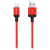 Кабель для телефона X14 Hoco USB Type-A + USB Type-C 1 м/ Красный