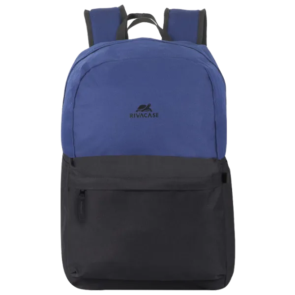 Rucsac RivaCase Aquamarine 15.6"/ Black Cobalt Blue/ 24 l photo 1