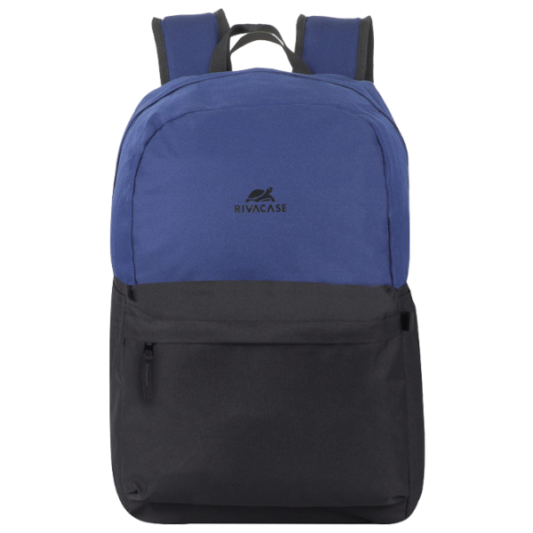 Rucsac RivaCase Aquamarine 15.6"/ Black Cobalt Blue/ 24 l photo 1