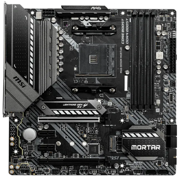 Материнская плата MSI MAG B550M MORTAR mATX/ AMD B550 photo 1