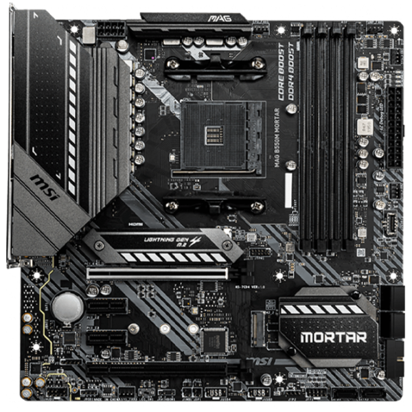 Материнская плата MSI MAG B550M MORTAR mATX/ AMD B550 photo 1