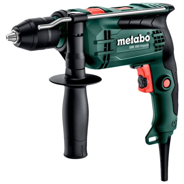 Дрель Metabo SBE 650 SET 650 Вт/ 2800 об/ мин photo 1
