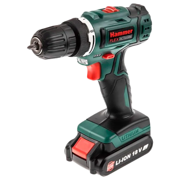 Mașină de găurit si inșurubat Hammer Flex ACD185LI 1250 об/ мин photo 1