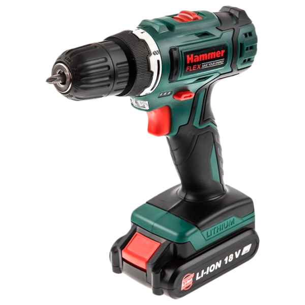 Mașină de găurit si inșurubat Hammer Flex ACD185LI 1250 об/ мин photo 1
