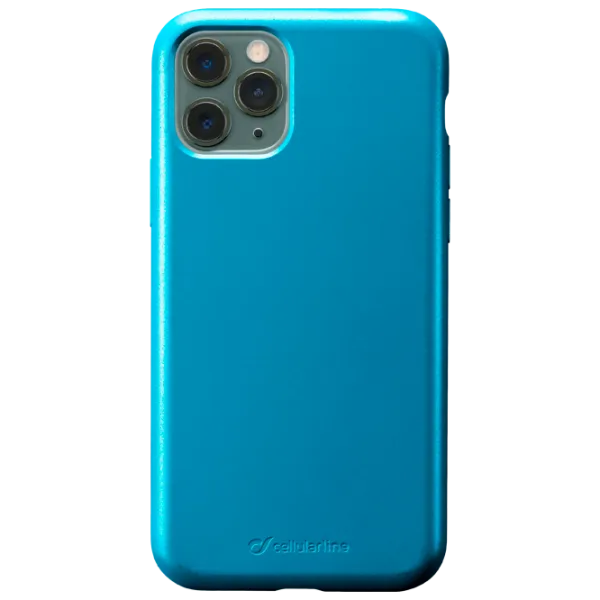 Husă pentru smartphone Apple iPhone 11 Pro Cellularline/ Back/ TPU/ Turcoaz Blue photo 1