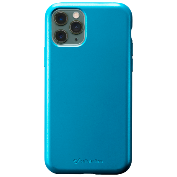 Husă pentru smartphone Apple iPhone 11 Pro Cellularline/ Back/ TPU/ Turcoaz Blue photo 1