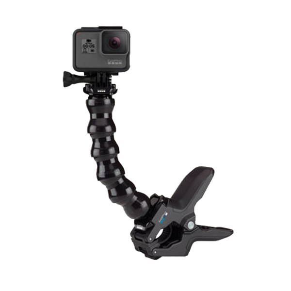 Suport reglabil de prindere cameră action GoPro Jaws Flex Clamp Black photo 1