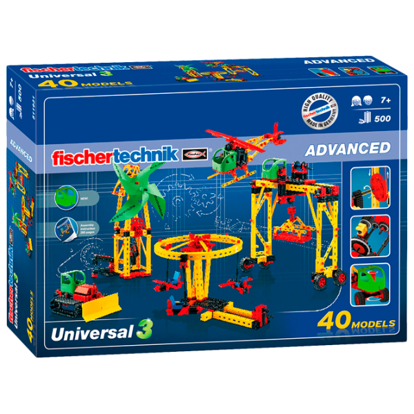 Конструктор FischerTechnik Universal 3 Завод/ Разноцветный photo 1