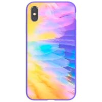 Husă pentru smartphone Apple iPhone XS Max Nillkin/ Back/ TPU/ Multi Colors Purple