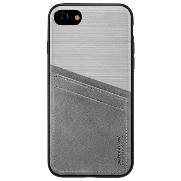 Чехол для смартфона Apple iPhone 7/ 8/ SE2 Nillkin/ Back/ TPU/ Leather/ Серебристый photo 1 Чехол для смартфона Apple iPhone 7/ 8/ SE2 Nillkin/ Back/ TPU/ Leather/ Серебристый photo 1