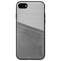 Husă pentru smartphone Apple iPhone 7/ 8/ SE2 Nillkin/ Back/ TPU/ Leather/ Silver