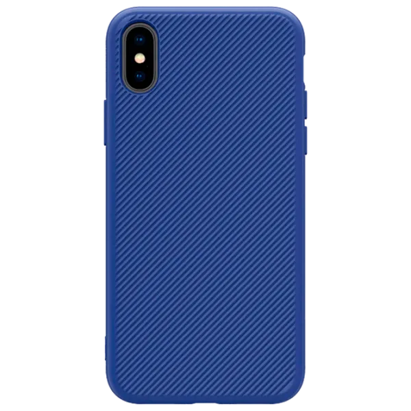 Husă pentru smartphone Apple iPhone X/ XS Nillkin/ Back/ TPU/ PC/ Blue photo 1 Husă pentru smartphone Apple iPhone X/ XS Nillkin/ Back/ TPU/ PC/ Blue photo 1