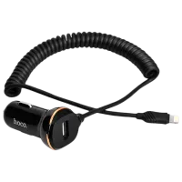 Автомобильное зарядное устройство Hoco Z14 3.4 А/ Черный