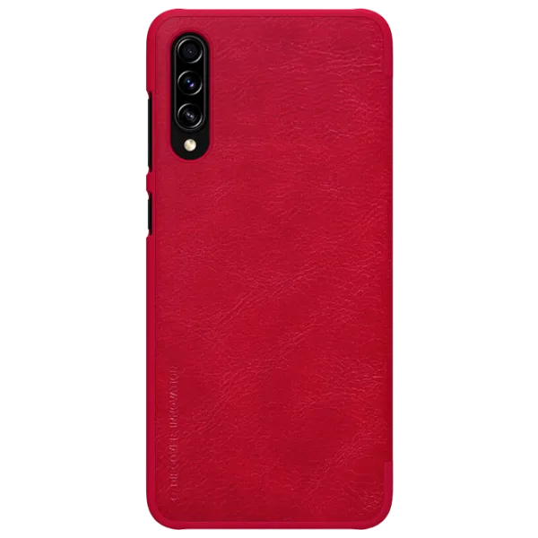 Husă pentru smartphone Samsung Galaxy A70s Nillkin/ Flip Cover/ TPU/ Leather/ Red photo 1