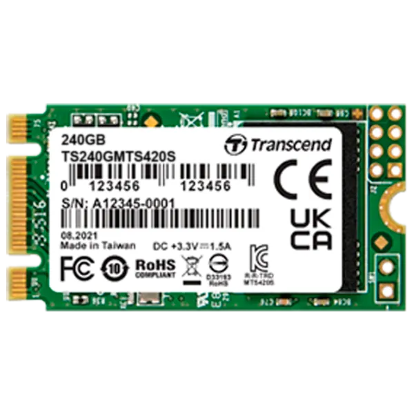 SSD Transcend MTS420S 240 ГБ M.2 photo 1
