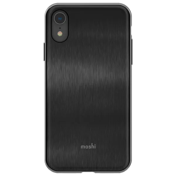 Husă pentru smartphone Apple iPhone XR Moshi/ Back/ TPU/ PC/ Black photo 1 Husă pentru smartphone Apple iPhone XR Moshi/ Back/ TPU/ PC/ Black photo 1