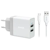 Сетевое зарядное устройство Anker B2021 Белый