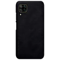 Husă pentru smartphone Huawei P40 Lite Nillkin/ Flip Cover/ Leather/ TPU/ Black