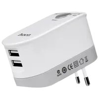 Сетевое зарядное устройство Hoco C16 2.4 А/ Белый