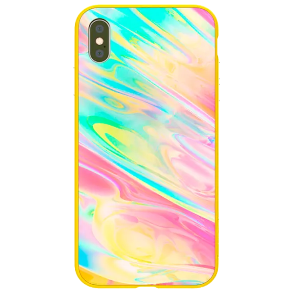 Husă pentru smartphone Apple iPhone XS Max Nillkin/ Back/ TPU/ Multi Colors Yellow photo 1