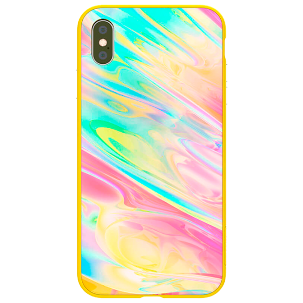 Husă pentru smartphone Apple iPhone XS Max Nillkin/ Back/ TPU/ Multi Colors Yellow photo 1