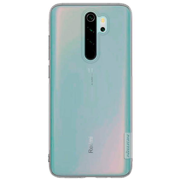 Husă pentru smartphone Xiaomi Redmi Note 8 Pro Nillkin/ Back/ Silicon/ Gray Transparent photo 1 Husă pentru smartphone Xiaomi Redmi Note 8 Pro Nillkin/ Back/ Silicon/ Gray Transparent photo 1