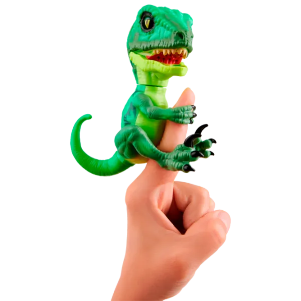 Интерактивная игрушка WowWee Fingerlings Dinosaurs T-Rex 5+/ Зелёный photo 1