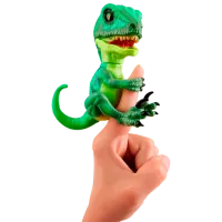 Интерактивная игрушка WowWee Fingerlings Dinosaurs T-Rex 5+/ Зелёный