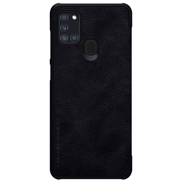 Чехол для смартфона Samsung Galaxy A21s Nillkin/ Flip Cover/ Leather/ TPU/ Черный photo 1 Чехол для смартфона Samsung Galaxy A21s Nillkin/ Flip Cover/ Leather/ TPU/ Черный photo 1