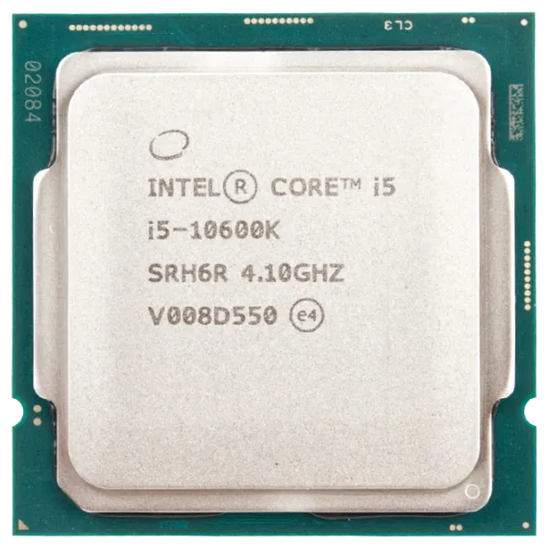 Процессор Intel Core i5-10600K Tray S1200/ 4.10 ГГц - 4.80 ГГц photo 1 Процессор Intel Core i5-10600K Tray S1200/ 4.10 ГГц - 4.80 ГГц photo 1
