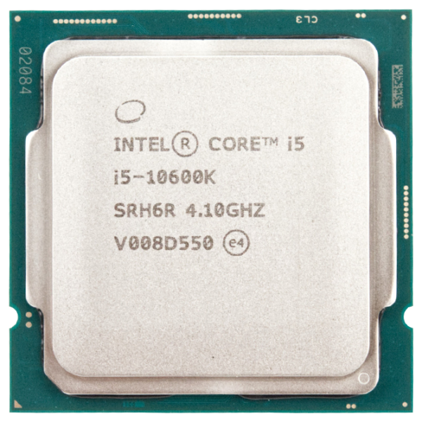 Процессор Intel Core i5-10600K Tray S1200/ 4.10 ГГц - 4.80 ГГц photo 1 Процессор Intel Core i5-10600K Tray S1200/ 4.10 ГГц - 4.80 ГГц photo 1