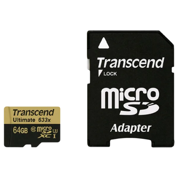 Memory Card Transcend TS64GUSDU3 64 ГБ MicroSD Card/ Class10 photo 1