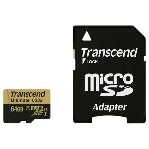 Memory Card Transcend TS64GUSDU3 64 ГБ MicroSD Card/ Class10 photo 1