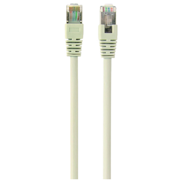 Cablu de date Cablexpert RJ-45 + RJ-45 20 m/ Gray photo 1