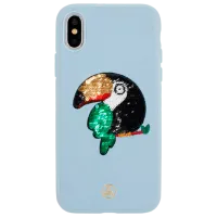 Чехол для смартфона Apple iPhone X/ XS Luna Aristo/ Back/ TPU/ Разноцветный Синий