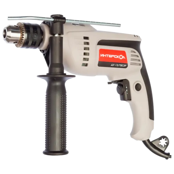Mașină de găurit Interskol ДУ-13/ 780ЭР 780 W/ 2700 rot/ min photo 1