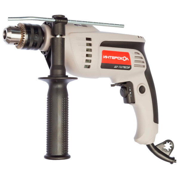 Mașină de găurit Interskol ДУ-13/ 780ЭР 780 W/ 2700 rot/ min photo 1