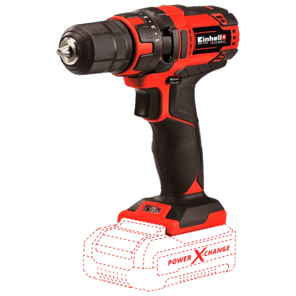 Mașina de înșurubat Einhell TE-CD 18/ 35 Li 550 rot/ min photo 1