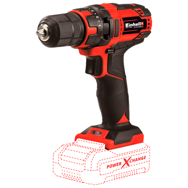Mașina de înșurubat Einhell TE-CD 18/ 35 Li 550 rot/ min photo 1