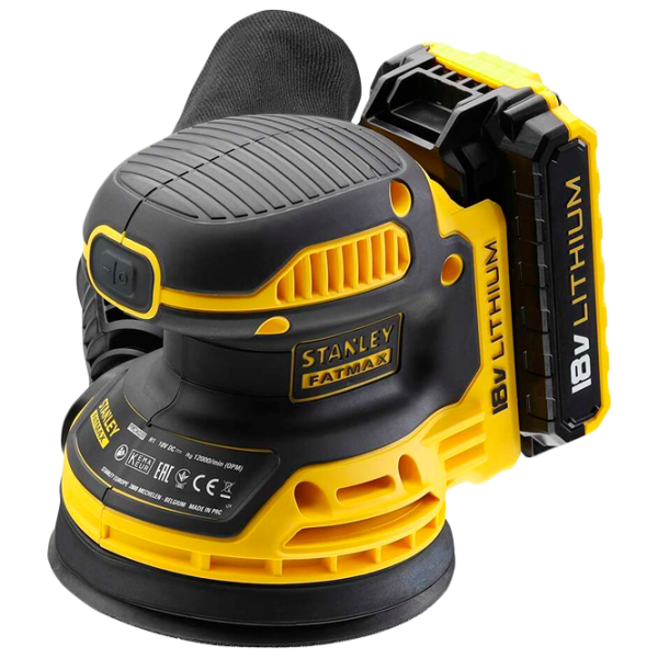 Șlefuitor Stanley FatMax FMCW220D1 Cu excentric/ Yellow photo 1 Șlefuitor Stanley FatMax FMCW220D1 Cu excentric/ Yellow photo 1