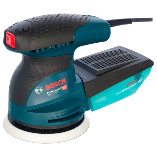 Șlefuitor Bosch GEX 125-1 AE (0601387500) Cu excentric/ Blue photo 1 Șlefuitor Bosch GEX 125-1 AE (0601387500) Cu excentric/ Blue photo 1