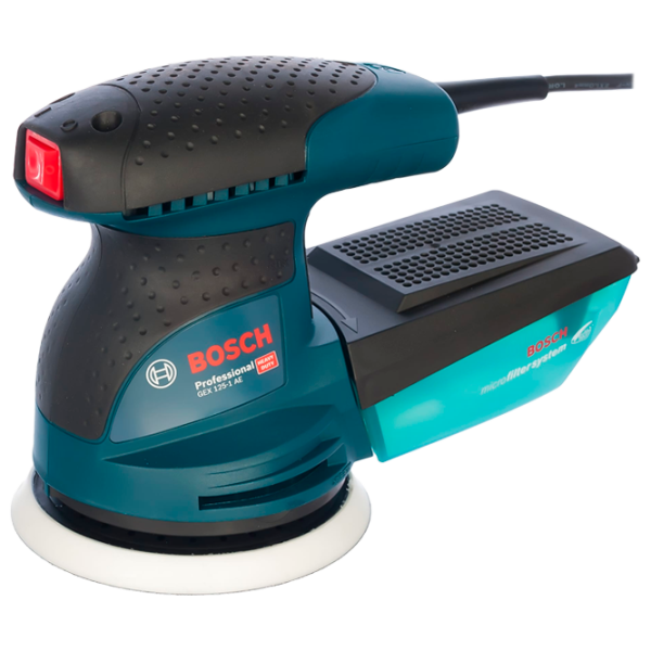 Șlefuitor Bosch GEX 125-1 AE (0601387500) Cu excentric/ Blue photo 1 Șlefuitor Bosch GEX 125-1 AE (0601387500) Cu excentric/ Blue photo 1
