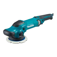Шлифовальная машина Makita PO6000C Зелёный
