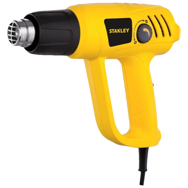 Строительный фен Stanley STXH2000 2000 Вт / Желтый photo 1 Строительный фен Stanley STXH2000 2000 Вт / Желтый photo 1
