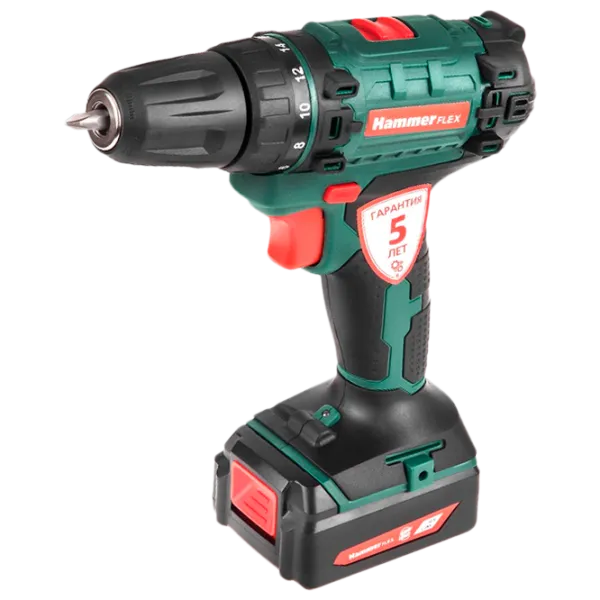 Дрель-шуруповерт Hammer Flex ACD120Li 350 об/мин photo 1